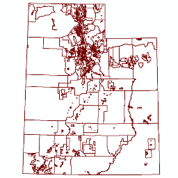 Taxing area polygons