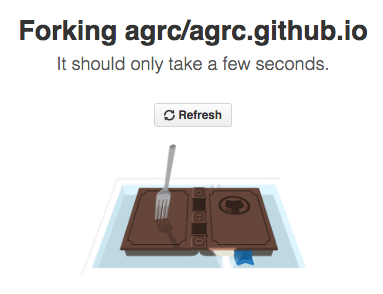 Forking the AGRC Website Repo in GitHub